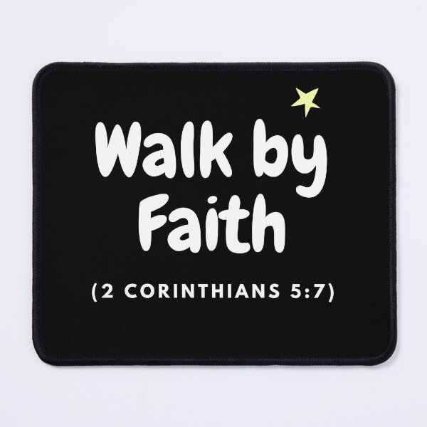 Item preview, Copy of Walk by Faith Minimalist Christian Design designed and sold by JoselynAr.