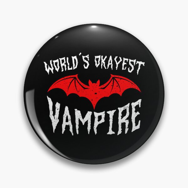 Item preview, World's Okayest Vampire Halloween Funny Gothic Bat designed and sold by Dmetalx Art Apparel.