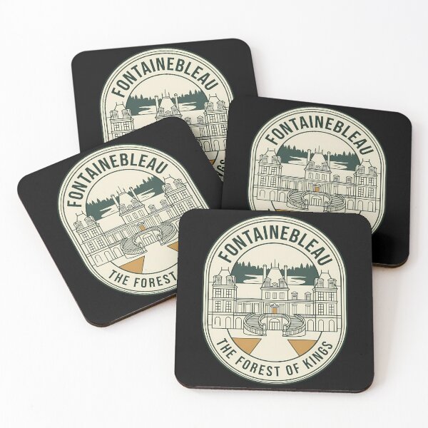 Item preview, Fontainebleau France Vintage Travel Emblem Retro Badge designed and sold by k3rstman1.