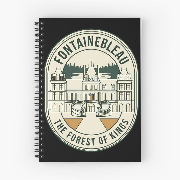 Item preview, Fontainebleau France Vintage Travel Emblem Retro Badge designed and sold by k3rstman1.