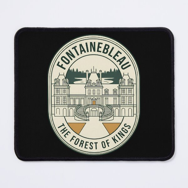 Item preview, Fontainebleau France Vintage Travel Emblem Retro Badge designed and sold by k3rstman1.