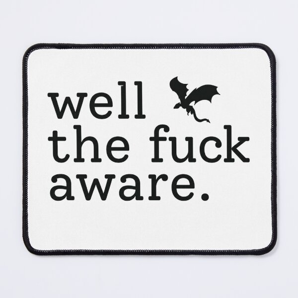 Item preview, Well The F Aware designed and sold by CoquetteGoose.