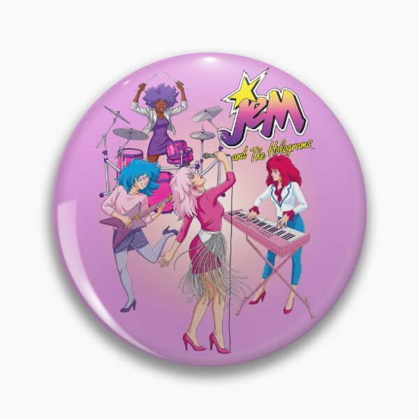 Item preview, Jem and the Holograms Truly Outrageous Band Portrait designed and sold by RahniNM.