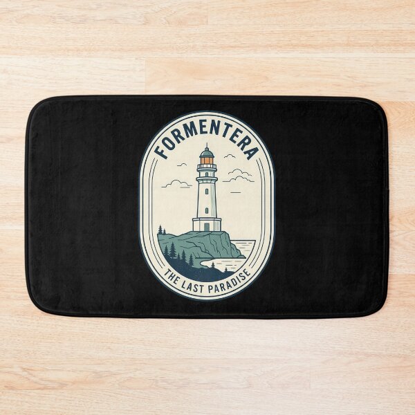 Item preview, Formentera Island Spain Vintage Travel Emblem Lighthouse designed and sold by k3rstman1.