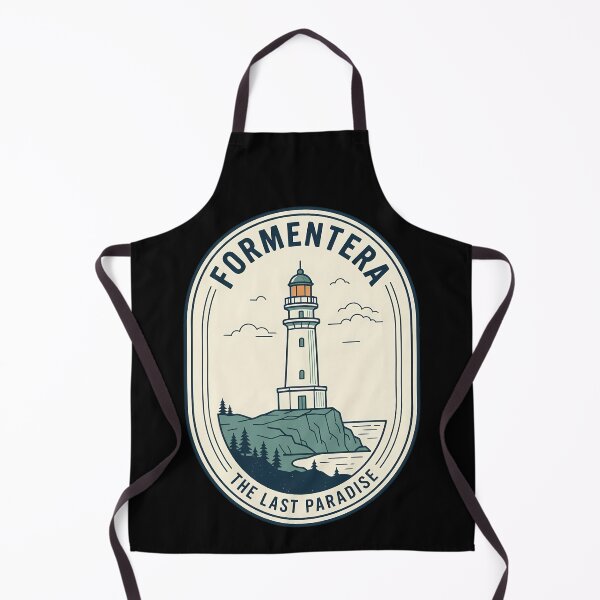 Item preview, Formentera Island Spain Vintage Travel Emblem Lighthouse designed and sold by k3rstman1.