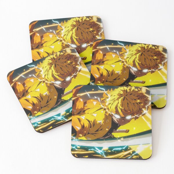Item preview, Zenitsu Agatsuma Thunder Attack designed and sold by PosterFuel.