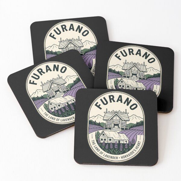Item preview, Furano Hokkaido Vintage Travel Emblem Lavender Japan designed and sold by k3rstman1.