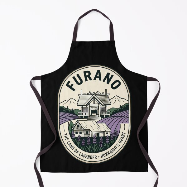 Item preview, Furano Hokkaido Vintage Travel Emblem Lavender Japan designed and sold by k3rstman1.