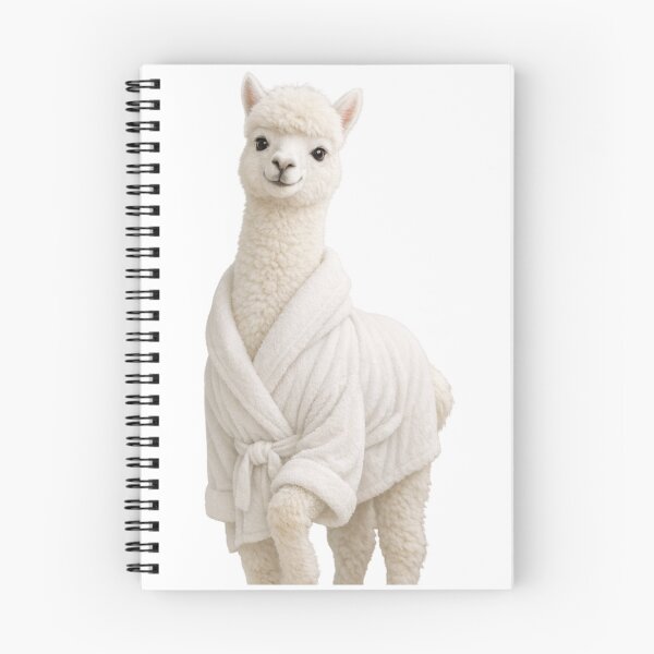 Item preview, Bathrobe White Alpaca designed and sold by Sillytoe.