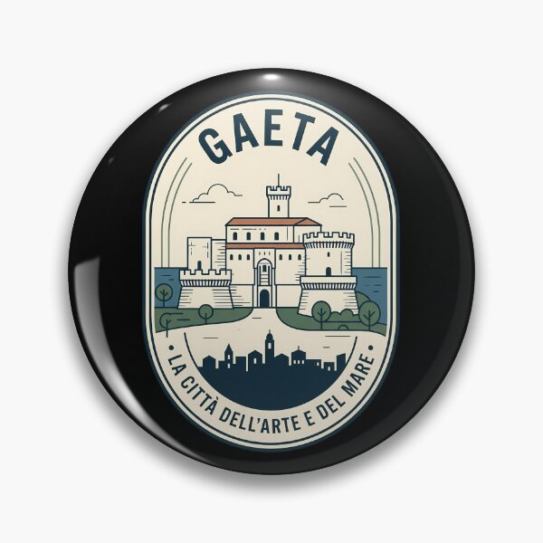 Item preview, Gaeta Italy Vintage Travel Emblem Coastal City designed and sold by k3rstman1.