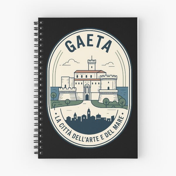 Item preview, Gaeta Italy Vintage Travel Emblem Coastal City designed and sold by k3rstman1.