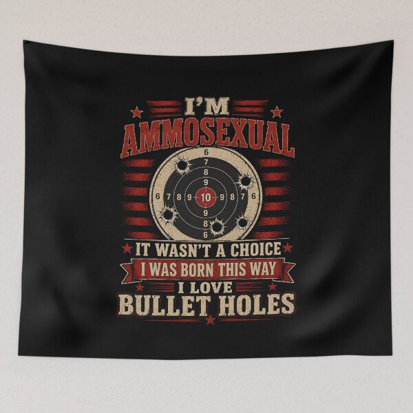 Item preview, Funny I'm Ammosexual It Wasn't a Choice Gift designed and sold by PixelBlob.