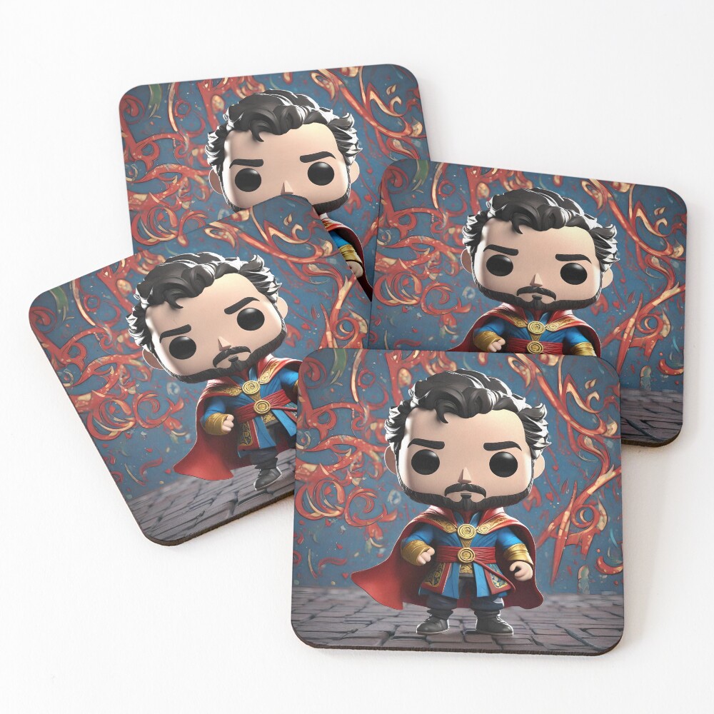 Item preview, Coasters (Set of 4) designed and sold by StickerDonArt.