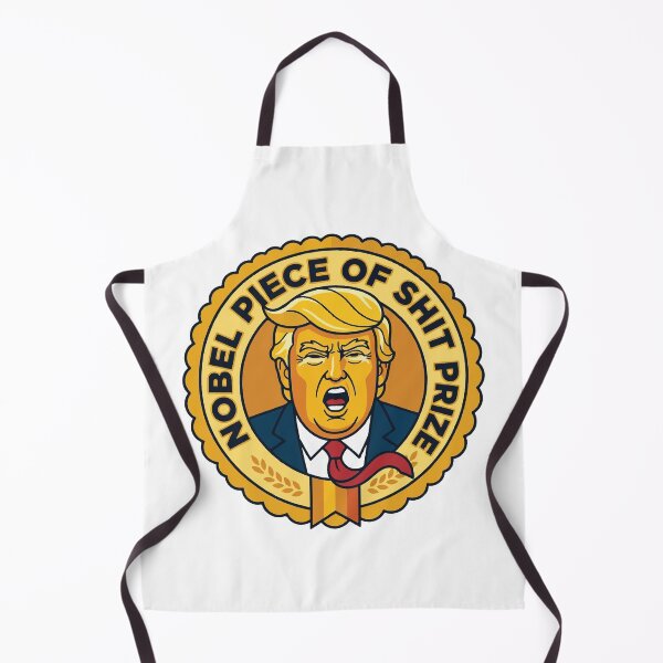 Item preview, Nobel Piece of Shit Prize Funny Trump Satire designed and sold by raedattia.