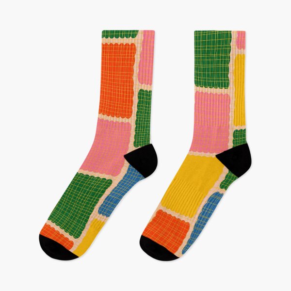 Item preview, Colorful Retro Contemporary Woven Patchwork Pattern designed and sold by kierkegaard.