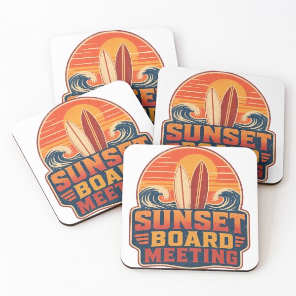Item preview, Sunset Board Meeting designed and sold by aihrgdesign.
