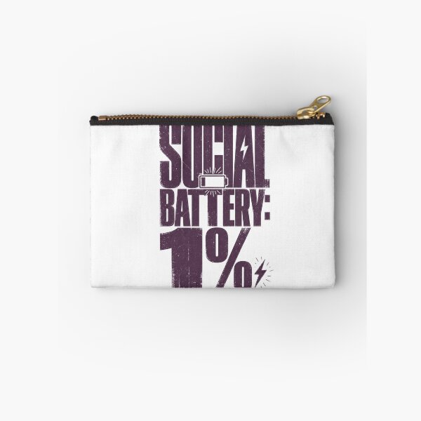 Item preview, Social battery: 1% designed and sold by MAXI'S.
