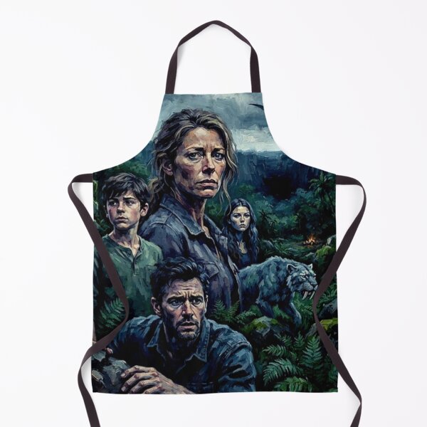 Item preview, La Brea Retro Sci-Fi Survival Thriller Tribute Art Poster designed and sold by Art's Diner.