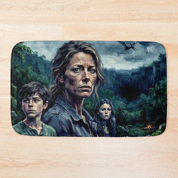 Item preview, La Brea Retro Sci-Fi Survival Thriller Tribute Art Poster designed and sold by Art's Diner.