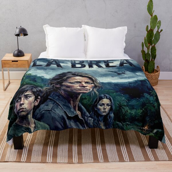 Item preview, La Brea Retro Sci-Fi Survival Thriller Tribute Art Poster designed and sold by Art's Diner.