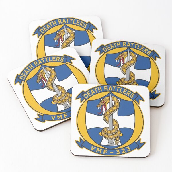 Item preview, VMFA-323 Death Rattlers Insignia designed and sold by CharlieDesings.