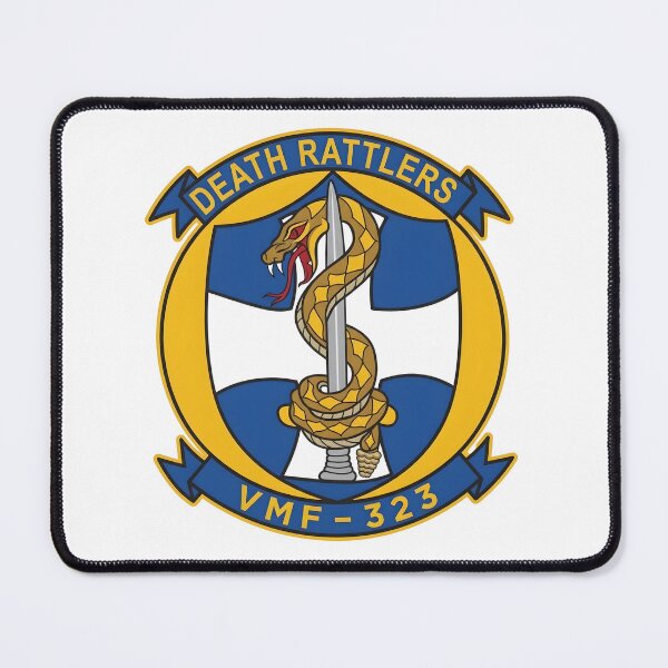 Item preview, VMFA-323 Death Rattlers Insignia designed and sold by CharlieDesings.