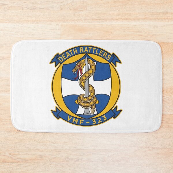 Item preview, VMFA-323 Death Rattlers Insignia designed and sold by CharlieDesings.