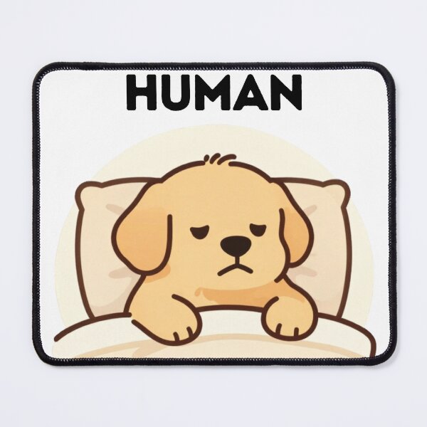 Item preview, Not Today Human Funny Sleeping Golden Retriever T-Shirt designed and sold by GoldenPaw Society.