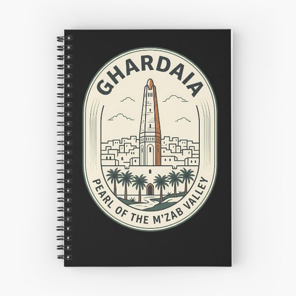 Item preview, Ghardaia Algeria Pearl M'zab Valley Vintage Travel Emblem designed and sold by k3rstman1.