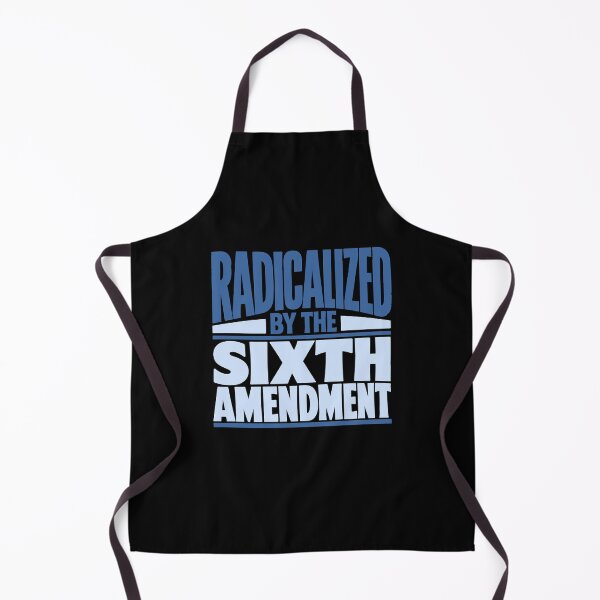Item preview, Radicalized by the Sixth Amendment (Blue) designed and sold by SilcrowDesign.