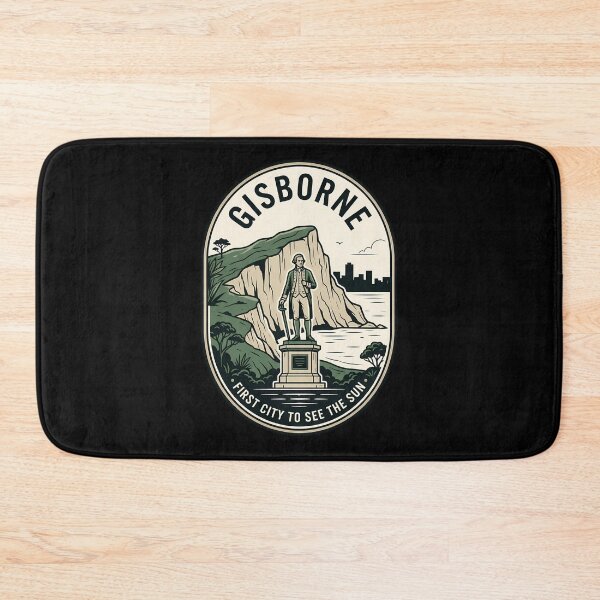 Item preview, Gisborne New Zealand Vintage Travel Emblem designed and sold by k3rstman1.