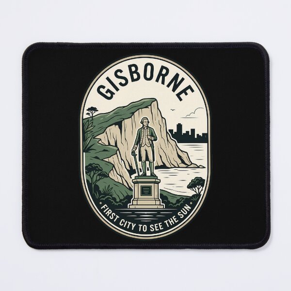 Item preview, Gisborne New Zealand Vintage Travel Emblem designed and sold by k3rstman1.