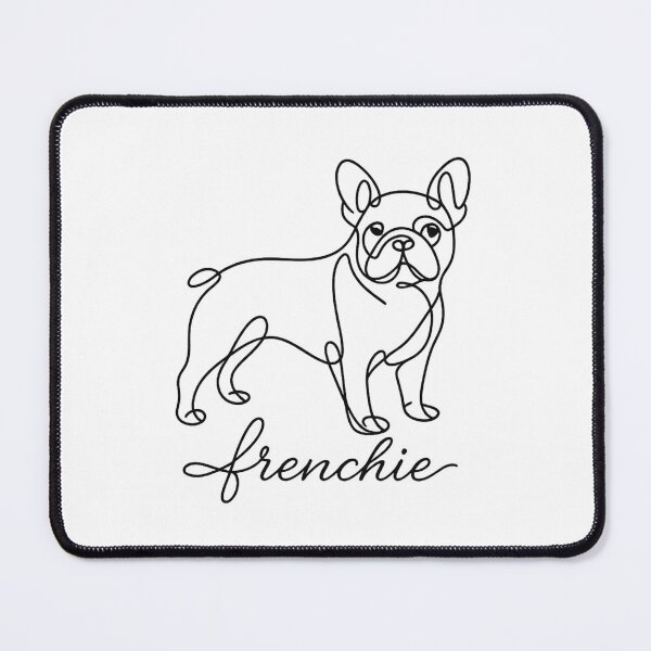 Item preview, Minimalist French Bulldog – Simple Clean Line Art / Silhouette designed and sold by Tee Visions.