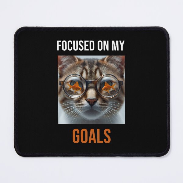 Item preview, Laser Focused On My Goals - Funny Office & Hustle Humor designed and sold by Moodprint5.