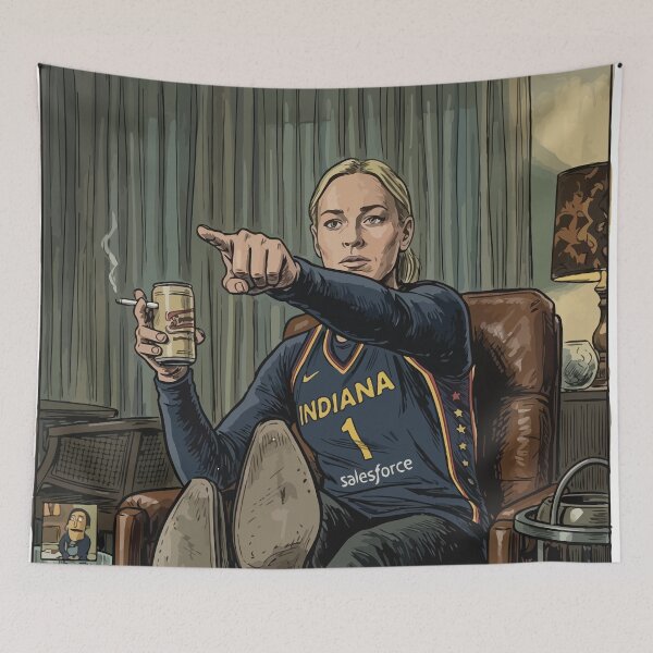 Item preview, straight outta point  Indiana Fever  Sophie Cunningham designed and sold by What you are is Beautiful.