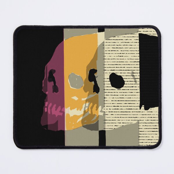 Item preview, Split Skull | Abstract Neon Glitch Portrait designed and sold by MikZviagin.