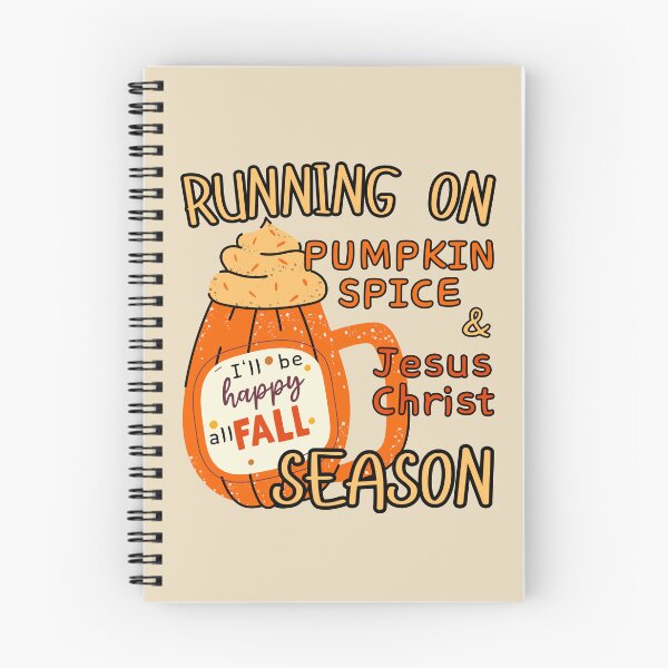 Item preview, Running on Jesus Christ and Pumpkin Spice Coffee Lover, Fall For Jesus, Pumpkin Spice Latte, Cute Christian Fall  designed and sold by Forevermore.