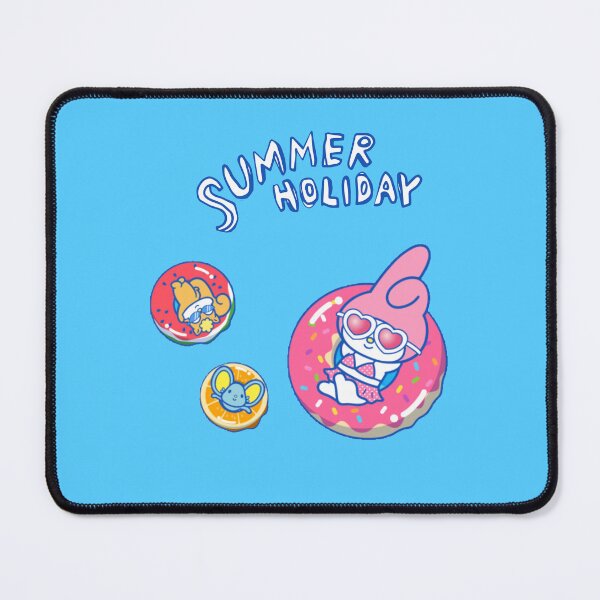 Item preview, Summer Holiday Pink Bunny Donut Float designed and sold by Heavenly-Cloudz.