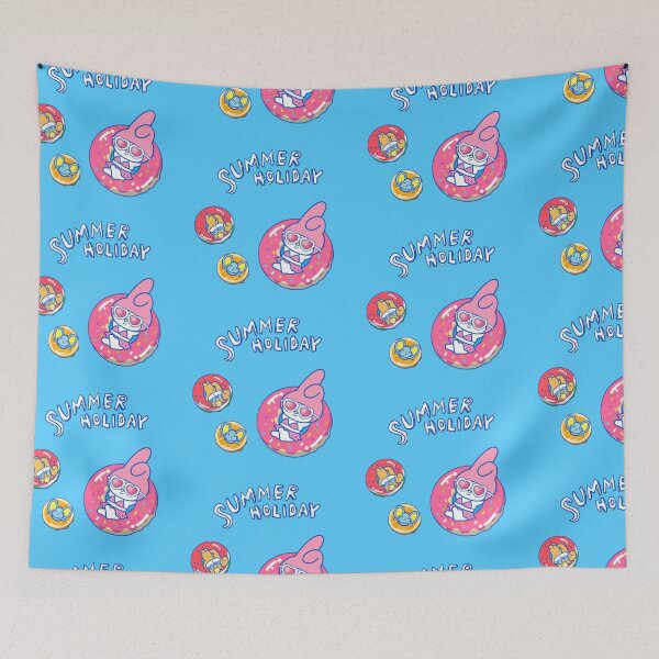 Item preview, Summer Holiday Pink Bunny Donut Float designed and sold by Heavenly-Cloudz.
