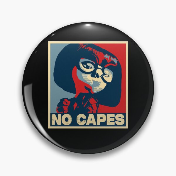 Item preview, No Capes Retro Vintage Edna designed and sold by Tessa Art.