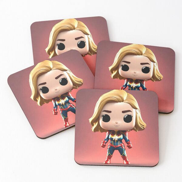 Aperçu de l'œuvre Captain Marvel créée et vendue par StickerDonArt.