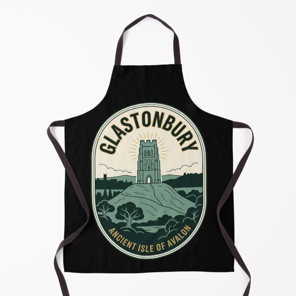 Item preview, Glastonbury Tor Vintage Travel Emblem Ancient Avalon designed and sold by k3rstman1.