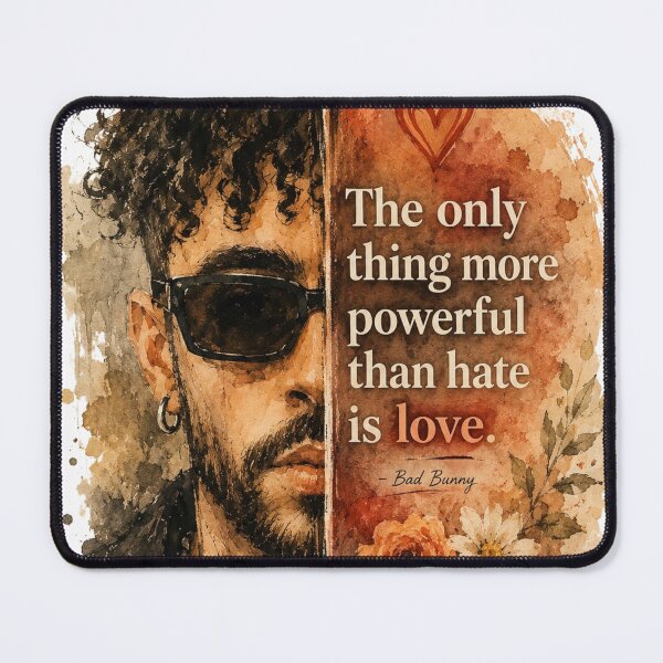 Item preview, Love Is More Powerful Than Hate designed and sold by SUreal Studio.