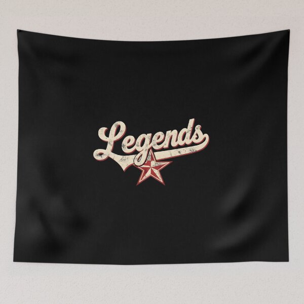 Item preview, Retro Legends Vintage Varsity Star Sports Typography designed and sold by KCasual.