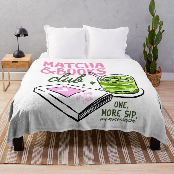 Item preview, Matcha And Books Club designed and sold by domicraymondo.