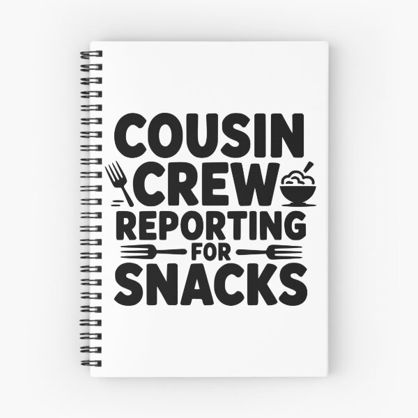 Item preview, Cousin Crew Reporting For Snacks designed and sold by theartfulaspie.