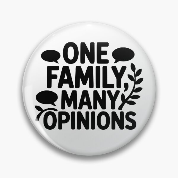 Item preview, One Family Many Opinions designed and sold by theartfulaspie.