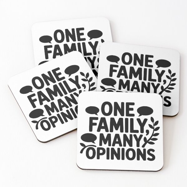 Item preview, One Family Many Opinions designed and sold by theartfulaspie.
