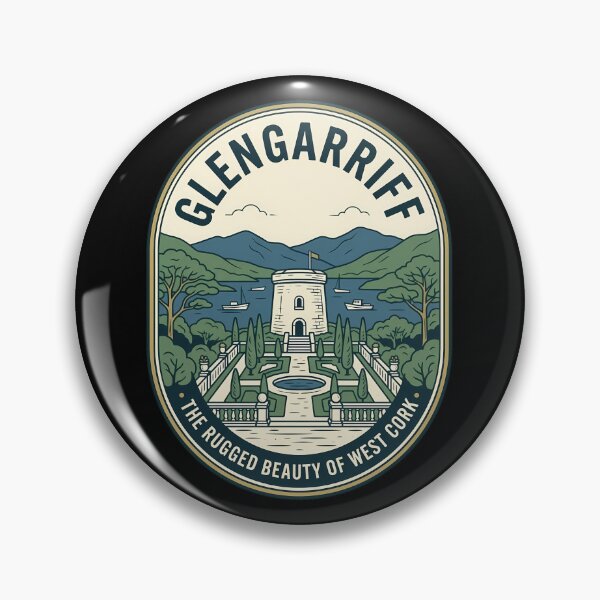 Item preview, Glengarriff West Cork Vintage Travel Emblem designed and sold by k3rstman1.