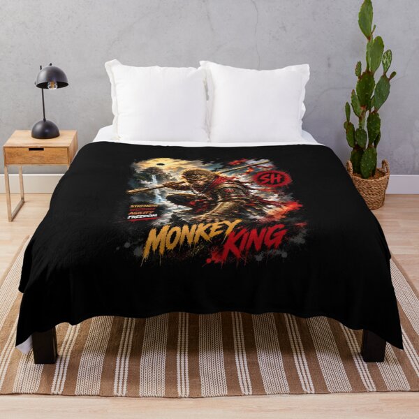 Item preview, Monkey King Fantasy Warrior Epic Streetwear T-Shirt designed and sold by Bizon2910.